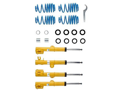 Винтовая подвеска (койловеры) Bilstein B14, Fiat 500X 1 поколение (334), 2015-2024 (с регулировками высоты), 47-259751