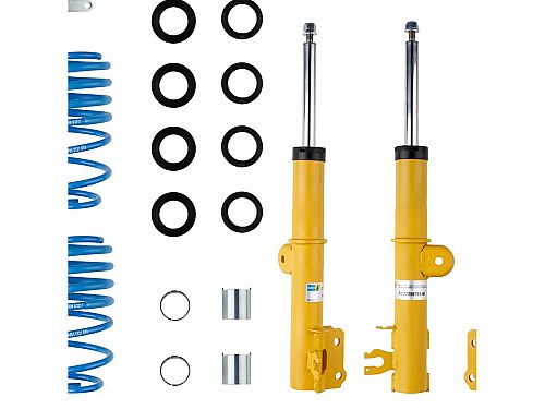 Винтовая подвеска (койловеры) Bilstein B14, Fiat 500X 1 поколение (334), 2015-2024 (с регулировками высоты), 47-259751