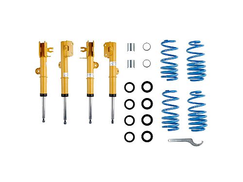 Винтовая подвеска (койловеры) Bilstein B14, Fiat 500X 1 поколение (334), 2015-2024 (с регулировками высоты), 47-265417