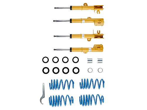 Винтовая подвеска (койловеры) Bilstein B14, Fiat 500X 1 поколение (334), 2015-2024 (с регулировками высоты), 47-265417