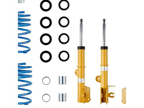 Винтовая подвеска (койловеры) Bilstein B14, Fiat 500X 1 поколение (334), 2015-2024 (с регулировками высоты), 47-265417