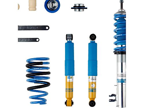 Винтовая подвеска (койловеры) Bilstein B14, Fiat 500 2 поколение, 2007-2025 (с регулировками высоты), 47-270169