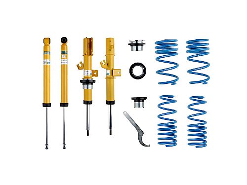 Винтовая подвеска (койловеры) Bilstein B14, Nissan Micra 5 поколение (K14), 2016-2025 (с регулировками высоты), 47-279605 Винтовая подвеска (койловеры) Bilstein B14, Nissan Micra 5 поколение (K14), 2016-2025 (с регулировками высоты), 47-279605