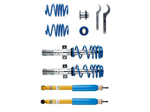 Винтовая подвеска (койловеры) Bilstein B14, Renault Clio 4 поколение, 2012-2025 (с регулировками высоты), 47-281387 Винтовая подвеска (койловеры) Bilstein B14, Renault Clio 4 поколение, 2012-2025 (с регулировками высоты), 47-281387