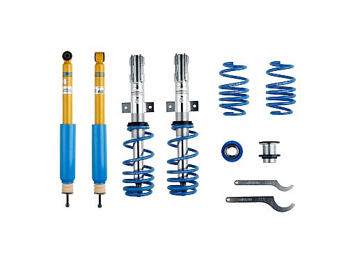 Винтовая подвеска (койловеры) Bilstein B14, Renault Clio 4 поколение, 2012-2025 (с регулировками высоты), 47-281387 Винтовая подвеска (койловеры) Bilstein B14, Renault Clio 4 поколение, 2012-2025 (с регулировками высоты), 47-281387
