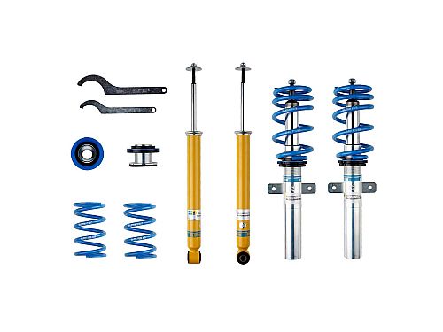 Винтовая подвеска (койловеры) Bilstein B14, Renault Clio 4 поколение, 2012-2025 (с регулировками высоты), 47-286832