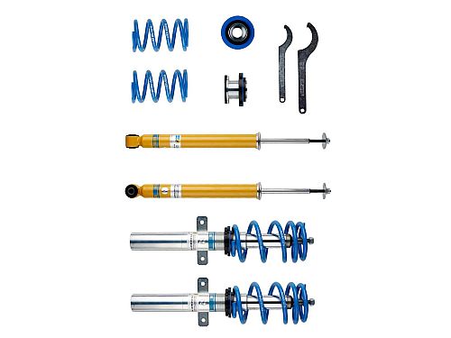 Винтовая подвеска (койловеры) Bilstein B14, Renault Clio 4 поколение, 2012-2025 (с регулировками высоты), 47-286832 Винтовая подвеска (койловеры) Bilstein B14, Renault Clio 4 поколение, 2012-2025 (с регулировками высоты), 47-286832