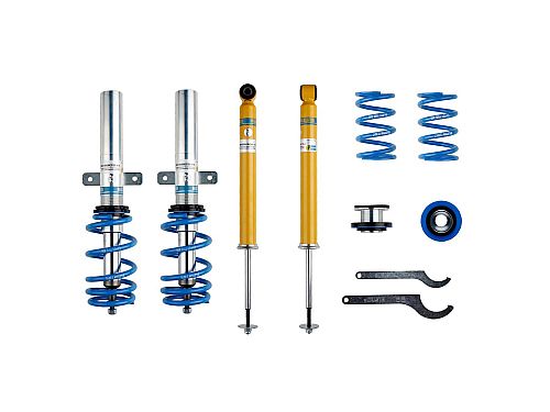 Винтовая подвеска (койловеры) Bilstein B14, Renault Clio 4 поколение, 2012-2025 (с регулировками высоты), 47-286832 Винтовая подвеска (койловеры) Bilstein B14, Renault Clio 4 поколение, 2012-2025 (с регулировками высоты), 47-286832