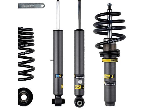 Винтовая подвеска (койловеры) Bilstein EVO S, BMW 3 серия 7 поколение (G2x), 2018-2025 (с регулировками высоты), 47-304932