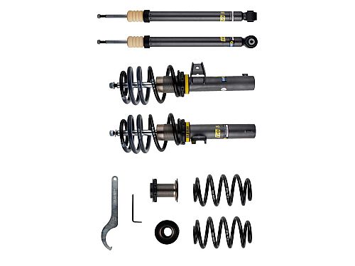 Винтовая подвеска (койловеры) Bilstein EVO S, Skoda Octavia 4 поколение (NX), 2019-2025 (с регулировками высоты), 47-313774 Винтовая подвеска (койловеры) Bilstein EVO S, Skoda Octavia 4 поколение (NX), 2019-2025 (с регулировками высоты), 47-313774
