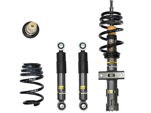 Винтовая подвеска (койловеры) Bilstein EVO S, Volkswagen Multivan 7 поколение (T7), 2021-2025 (с регулировками высоты), 47-319318 Винтовая подвеска (койловеры) Bilstein EVO S, Volkswagen Multivan 7 поколение (T7), 2021-2025 (с регулировками высоты), 47-319318