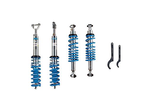 Винтовая подвеска (койловеры) Bilstein B16 PSS9, Audi A4 1 поколение (B5), 1994-2002 (с регулировками высоты), 48-086165 Винтовая подвеска (койловеры) Bilstein B16 PSS9, Audi A4 1 поколение (B5), 1994-2002 (с регулировками высоты), 48-086165