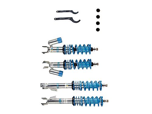 Винтовая подвеска (койловеры) Bilstein B16 PSS9, Honda S2000 2 поколение (AP2), 2003-2009 (с регулировками высоты), 48-088657