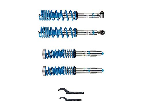 Винтовая подвеска (койловеры) Bilstein B16 PSS9, BMW 5 серия 4 поколение (E39), 1995-2004 (с регулировками высоты), 48-104555 Винтовая подвеска (койловеры) Bilstein B16 PSS9, BMW 5 серия 4 поколение (E39), 1995-2004 (с регулировками высоты), 48-104555