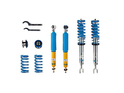 Винтовая подвеска (койловеры) Bilstein B16 PSS9, Audi A4 3 поколение (B7), 2004-2009 (с регулировками высоты), 48-105958