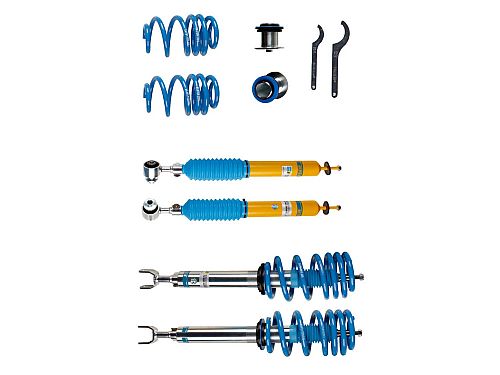 Винтовая подвеска (койловеры) Bilstein B16 PSS9, Audi A6 3 поколение (C6), 2004-2012 (с регулировками высоты), 48-116541 Винтовая подвеска (койловеры) Bilstein B16 PSS9, Audi A6 3 поколение (C6), 2004-2012 (с регулировками высоты), 48-116541