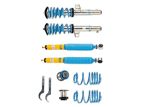 Винтовая подвеска (койловеры) Bilstein B16 PSS10, SEAT Leon 2 поколение, 2005-2013 (с регулировками высоты), 48-135245 Винтовая подвеска (койловеры) Bilstein B16 PSS10, SEAT Leon 2 поколение, 2005-2013 (с регулировками высоты), 48-135245