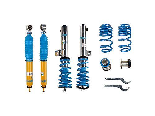 Винтовая подвеска (койловеры) Bilstein B16 PSS9, Volkswagen Eos 1 поколение (1F), 2005-2015 (с регулировками высоты), 48-139137 Винтовая подвеска (койловеры) Bilstein B16 PSS9, Volkswagen Eos 1 поколение (1F), 2005-2015 (с регулировками высоты), 48-139137