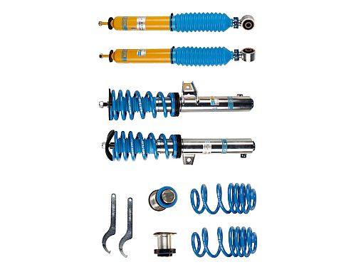 Винтовая подвеска (койловеры) Bilstein B16 PSS9, Volkswagen Eos 1 поколение (1F), 2005-2015 (с регулировками высоты), 48-139137 Винтовая подвеска (койловеры) Bilstein B16 PSS9, Volkswagen Eos 1 поколение (1F), 2005-2015 (с регулировками высоты), 48-139137