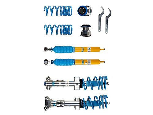 Винтовая подвеска (койловеры) Bilstein B16 PSS10, Mercedes-Benz E-класс 4 поколение (W212/S212/C207), 2009-2017 (с регулировками высоты), 48-141147