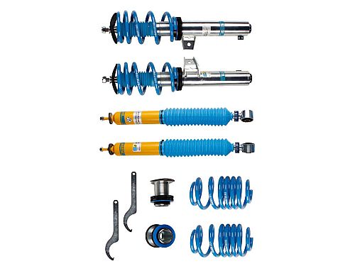 Винтовая подвеска (койловеры) Bilstein B16 PSS10, Volkswagen Golf 6 поколение (5K), 2008-2016 (с регулировками высоты), 48-158176