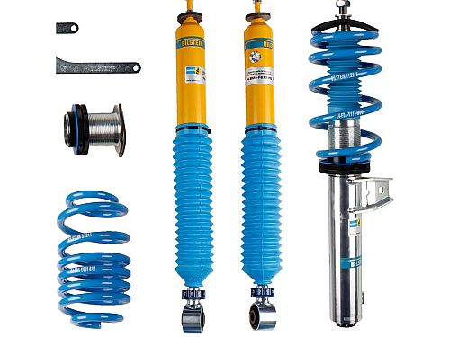 Винтовая подвеска (койловеры) Bilstein B16 PSS10, Volkswagen Golf 6 поколение (5K), 2008-2016 (с регулировками высоты), 48-158176