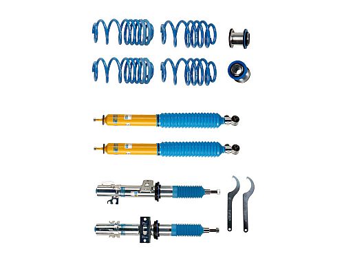 Винтовая подвеска (койловеры) Bilstein B16 PSS9, SEAT Ibiza 4 поколение, 2008-2017 (с регулировками высоты), 48-168229 Винтовая подвеска (койловеры) Bilstein B16 PSS9, SEAT Ibiza 4 поколение, 2008-2017 (с регулировками высоты), 48-168229
