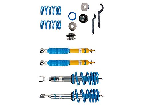 Винтовая подвеска (койловеры) Bilstein B16 PSS9, Audi A4 2 поколение (B6), 2000-2006 (с регулировками высоты), 48-169301 Винтовая подвеска (койловеры) Bilstein B16 PSS9, Audi A4 2 поколение (B6), 2000-2006 (с регулировками высоты), 48-169301