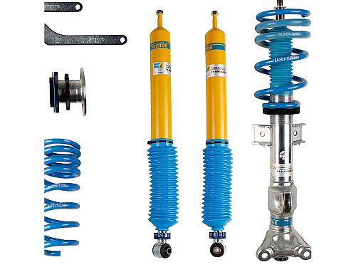 Винтовая подвеска (койловеры) Bilstein B16 PSS10, Mercedes-Benz CLS-класс 2 поколение (C218), 2010-2018 (с регулировками высоты), 48-197441