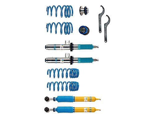 Винтовая подвеска (койловеры) Bilstein B16 PSS10, BMW 2 серия 1 поколение (F22/F23), 2013-2022 (с регулировками высоты), 48-245463