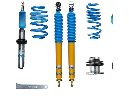 Винтовая подвеска (койловеры) Bilstein B16 PSS10, Audi Q5 1 поколение (8R), 2008-2017 (с регулировками высоты), 48-246125 Винтовая подвеска (койловеры) Bilstein B16 PSS10, Audi Q5 1 поколение (8R), 2008-2017 (с регулировками высоты), 48-246125