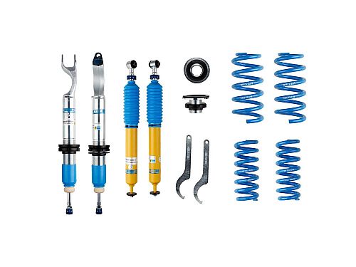 Винтовая подвеска (койловеры) Bilstein B16 PSS10, Mercedes-Benz C-класс 4 поколение (W205), 2013-2025 (с регулировками высоты), 48-252096 Винтовая подвеска (койловеры) Bilstein B16 PSS10, Mercedes-Benz C-класс 4 поколение (W205), 2013-2025 (с регулировками высоты), 48-252096