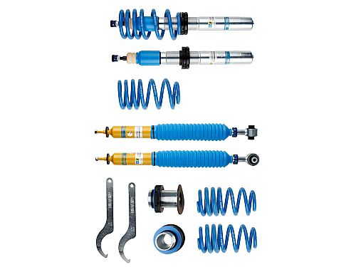 Винтовая подвеска (койловеры) Bilstein B16 PSS10, Audi A4 5 поколение (B9), 2015-2025 (с регулировками высоты), 48-262316 Винтовая подвеска (койловеры) Bilstein B16 PSS10, Audi A4 5 поколение (B9), 2015-2025 (с регулировками высоты), 48-262316