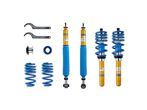 Винтовая подвеска (койловеры) Bilstein B16 PSS10, Audi A4 5 поколение (B9), 2015-2025 (с регулировками высоты), 48-275071