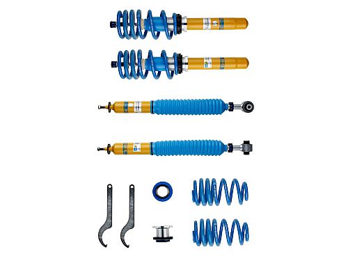 Винтовая подвеска (койловеры) Bilstein B16 PSS10, Audi A4 5 поколение (B9), 2015-2025 (с регулировками высоты), 48-275071