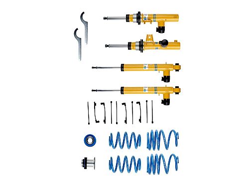 Винтовая подвеска (койловеры) Bilstein B16 Track (DT), Skoda Superb 3 поколение (B8/3V), 2015-2025 (с регулировками высоты), 49-255874