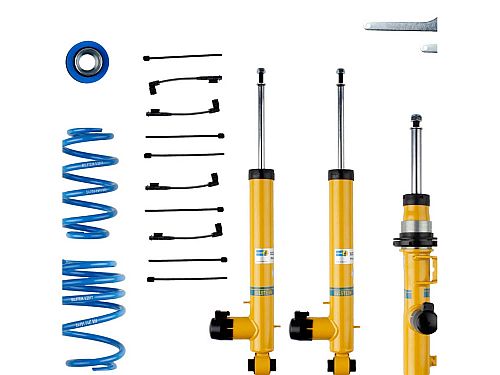 Винтовая подвеска (койловеры) Bilstein B16 Track (DT), Skoda Superb 3 поколение (B8/3V), 2015-2025 (с регулировками высоты), 49-255874
