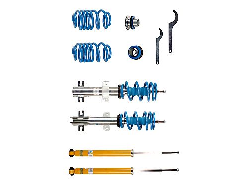 Винтовая подвеска (койловеры) Bilstein B14, Volkswagen Beetle 2 поколение (A5), 2011-2019 (с регулировками высоты), 47-158283