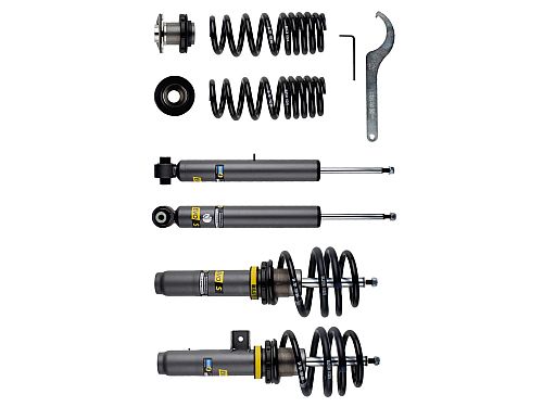 Винтовая подвеска (койловеры) Bilstein EVO S, Skoda Superb 2 поколение (B6/3T), 2008-2015 (с регулировками высоты), 47-342941 Винтовая подвеска (койловеры) Bilstein EVO S, Skoda Superb 2 поколение (B6/3T), 2008-2015 (с регулировками высоты), 47-342941