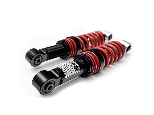 Винтовая подвеска (койловеры) H&R Monotube, Skoda Octavia 1 поколение (1U), 1996-2011 (с регулировками высоты), 39299-1