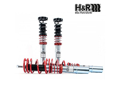 Винтовая подвеска (койловеры) H&R Monotube, Skoda Superb 2 поколение (B6/3T), 2008-2015 (55 мм) (с регулировками высоты), 28851-9