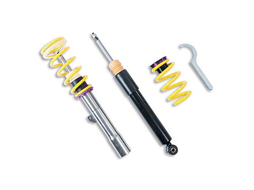 Винтовая подвеска (койловеры) KW V1, SEAT Leon 2 поколение, 2005-2013 (55 мм) (с регулировками высоты), 10281032 Винтовая подвеска (койловеры) KW V1, SEAT Leon 2 поколение, 2005-2013 (55 мм) (с регулировками высоты), 10281032