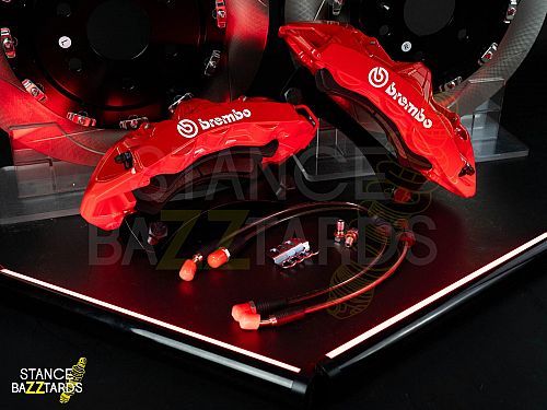 Тормозная тюнинг система SB Dodge Challenger 3 поколение (2008-2021) GT6 6 поршней передней оси (диски 355, 362, 380, 405 x 32 мм), SB_GT6, BR_GT6_345_o1 Тормозная тюнинг система SB Dodge Challenger 3 поколение (2008-2021) GT6 6 поршней передней оси (диски 355, 362, 380, 405 x 32 мм), SB_GT6, BR_GT6_345_o1