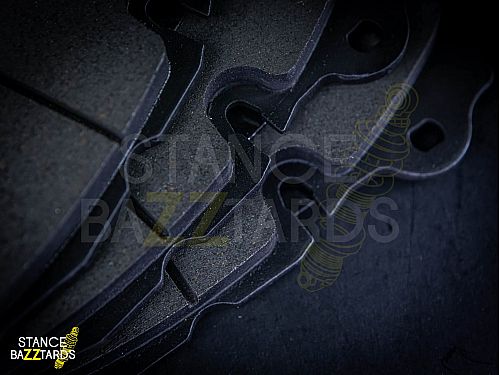 Колодки тормозные (комплект) для тюнингованных тормозных систем GT6 (под диски 355, 362, 380, 405 мм), PDS_GT6