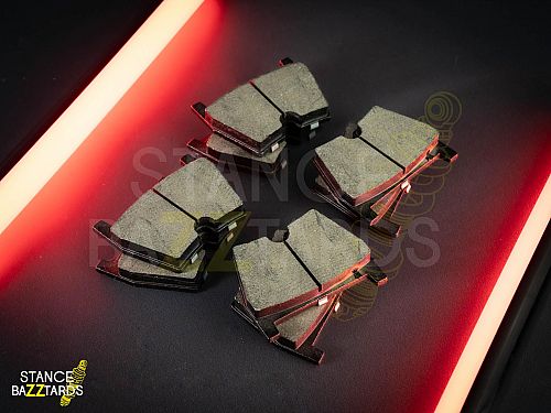 Колодки тормозные (комплект) (HP2000) для тюнингованных тормозных систем GT8 (под диски 355, 362, 380, 405 мм), PDS_GT8HP2000