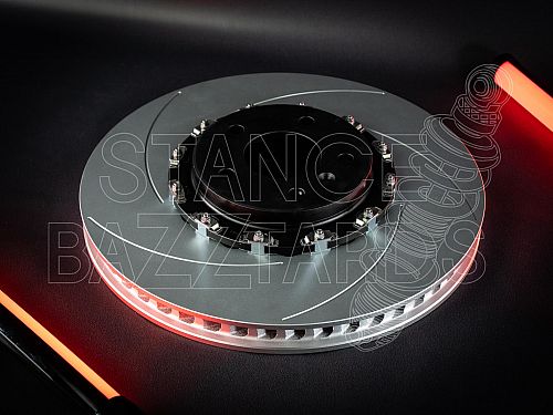 Тормозные диски передние под заводскую систему Aston Martin DBX (410x38) (тип перфорация и насечки, Плавающий), DSCMY83-1125-AA Тормозные диски передние под заводскую систему Aston Martin DBX (410x38) (тип перфорация и насечки, Плавающий), DSCMY83-1125-AA