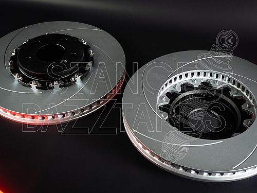 Тормозные диски передние под заводскую систему Aston Martin DBX (410x38) (тип перфорация и насечки, Плавающий), DSCMY83-1125-AA Тормозные диски передние под заводскую систему Aston Martin DBX (410x38) (тип перфорация и насечки, Плавающий), DSCMY83-1125-AA