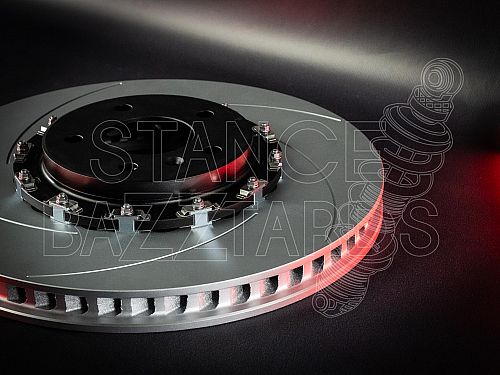 Тормозные диски передние под заводскую систему Aston Martin DBX (410x38) (тип перфорация и насечки, Плавающий), DSCMY83-1125-AA Тормозные диски передние под заводскую систему Aston Martin DBX (410x38) (тип перфорация и насечки, Плавающий), DSCMY83-1125-AA