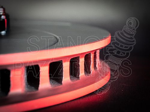 Тормозные диски передние под заводскую систему Aston Martin DBX (410x38) (тип перфорация и насечки, Плавающий), DSCMY83-1125-AA Тормозные диски передние под заводскую систему Aston Martin DBX (410x38) (тип перфорация и насечки, Плавающий), DSCMY83-1125-AA