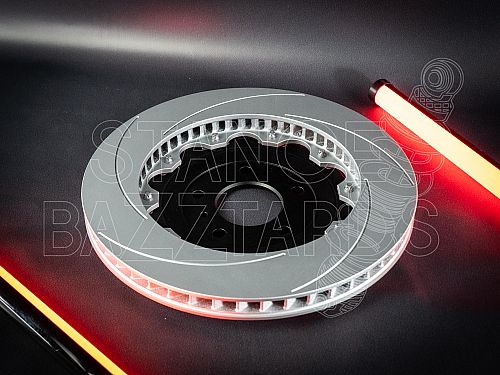 Тормозные диски задние под заводскую систему Aston Martin DBX (390x32) (тип перфорация и насечки, Плавающий), DSCMY83-1125-AAR Тормозные диски задние под заводскую систему Aston Martin DBX (390x32) (тип перфорация и насечки, Плавающий), DSCMY83-1125-AAR — фото 2